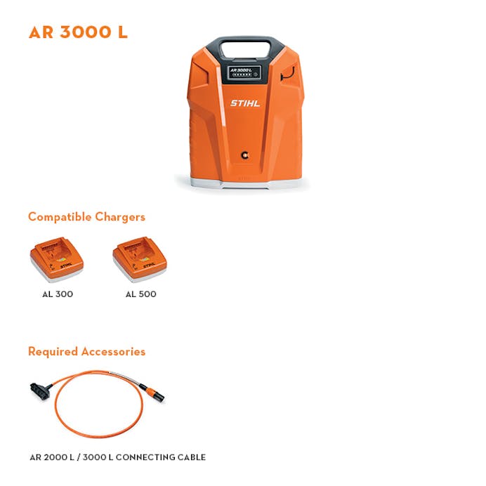 STIHL® AR 3000 L Backpack Battery